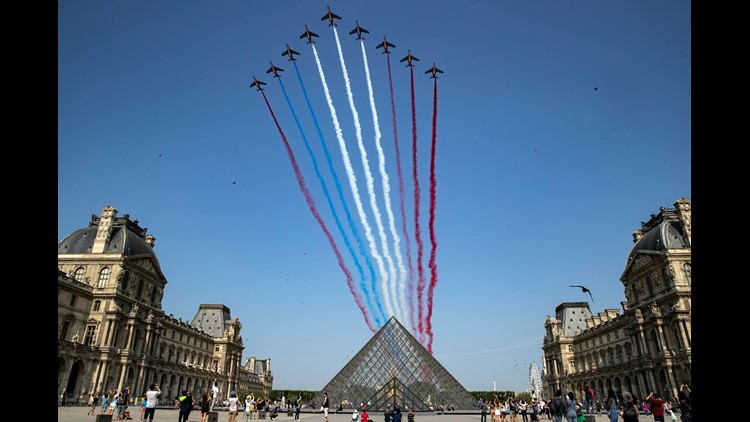 bastille day 2018: celebrations in france