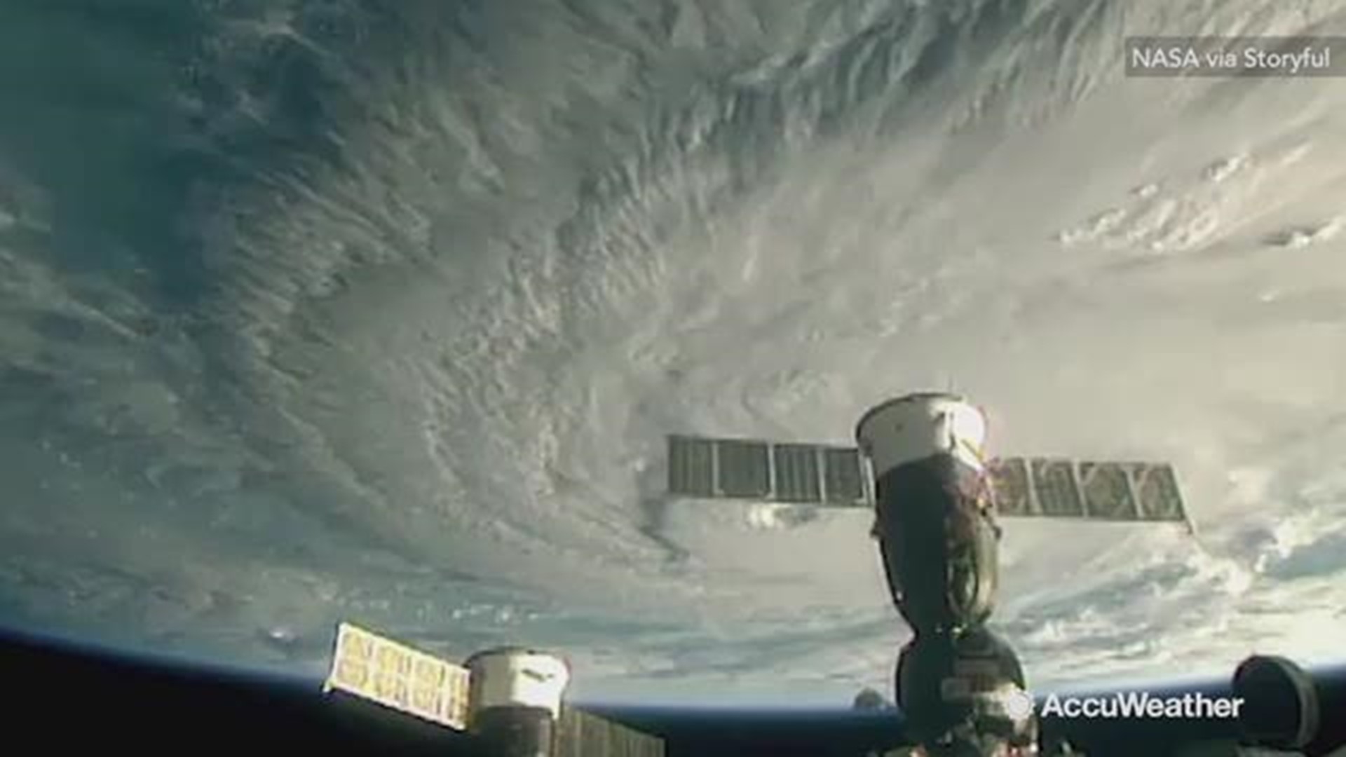 Station cameras captured views of Hurricane Lane churning in the Pacific Ocean Aug. 22 south of the Hawaiian Islands at 12:47 p.m. EDT packing winds of 155 miles an hour moving west-northwest. 