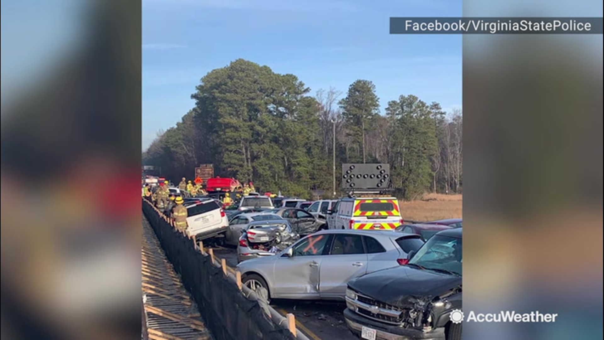 Weather believed to be a factor in 45-car pile-up | thv11.com