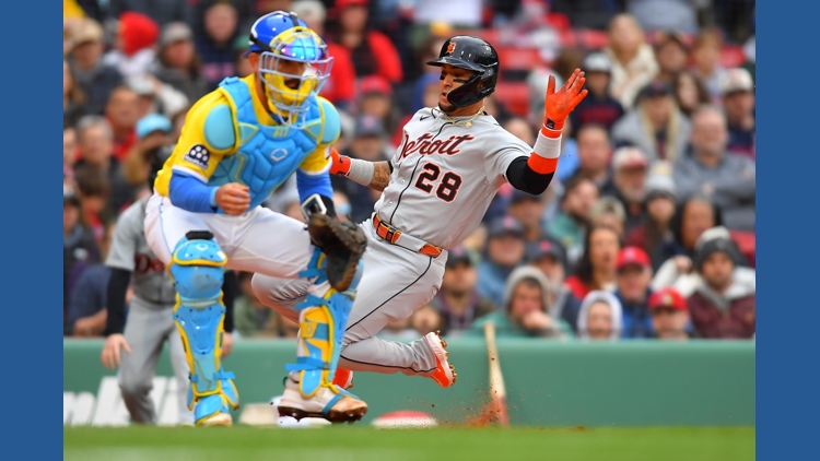 Rain threat forces Red Sox to delay Tigers game 3 hours at Fenway Park ...