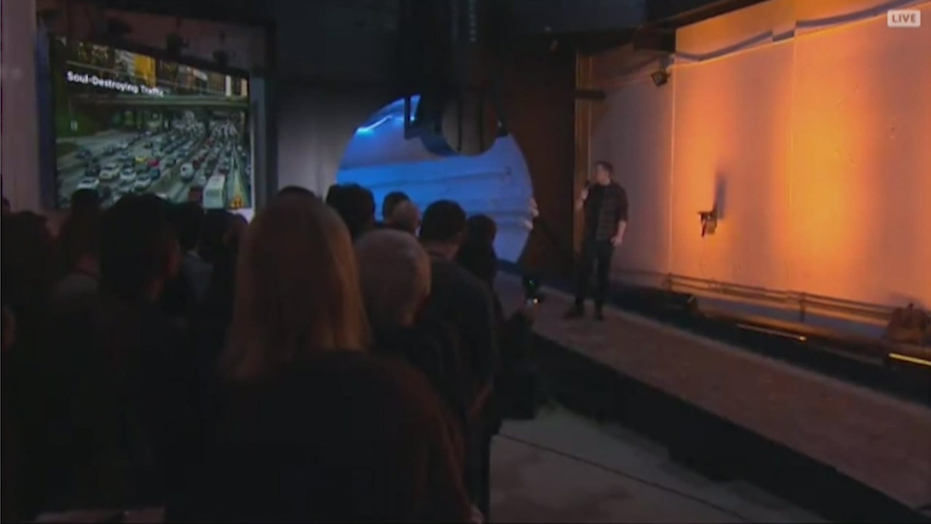 Elon Musk unveils LA underground tunnel plan