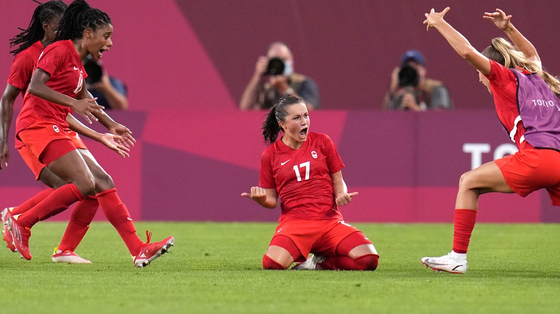 Canada beats US women in soccer semifinal victory