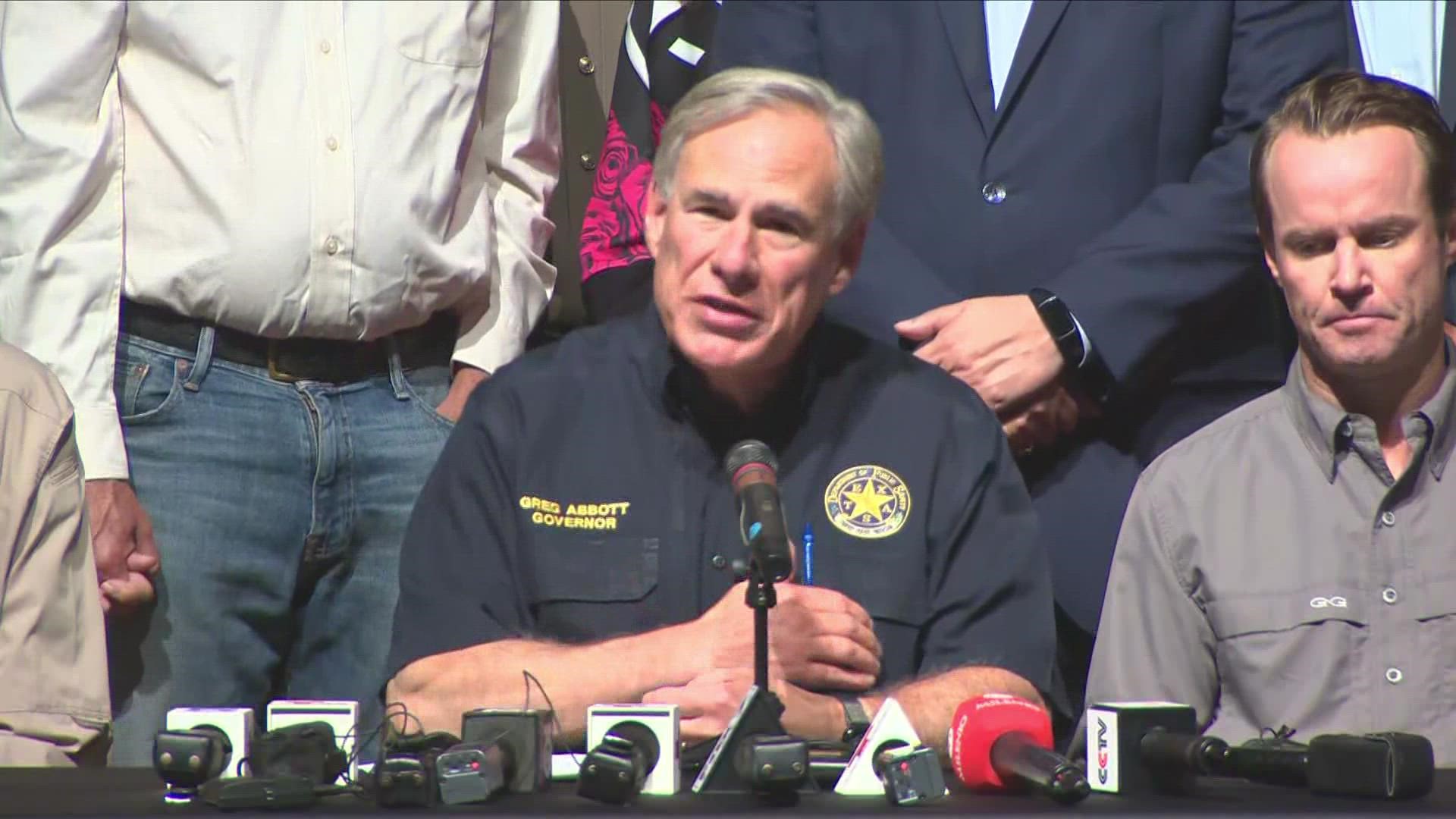 Gov. Abbott is providing additional information on the shooting at Uvalde, Texas elementary school.