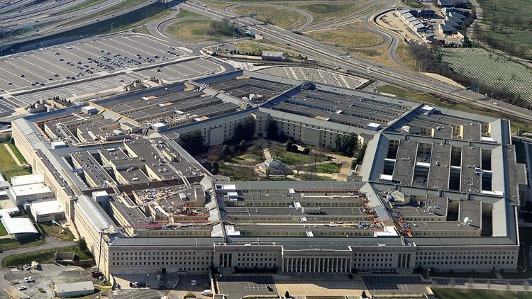 the pentagon building in washington, dc.