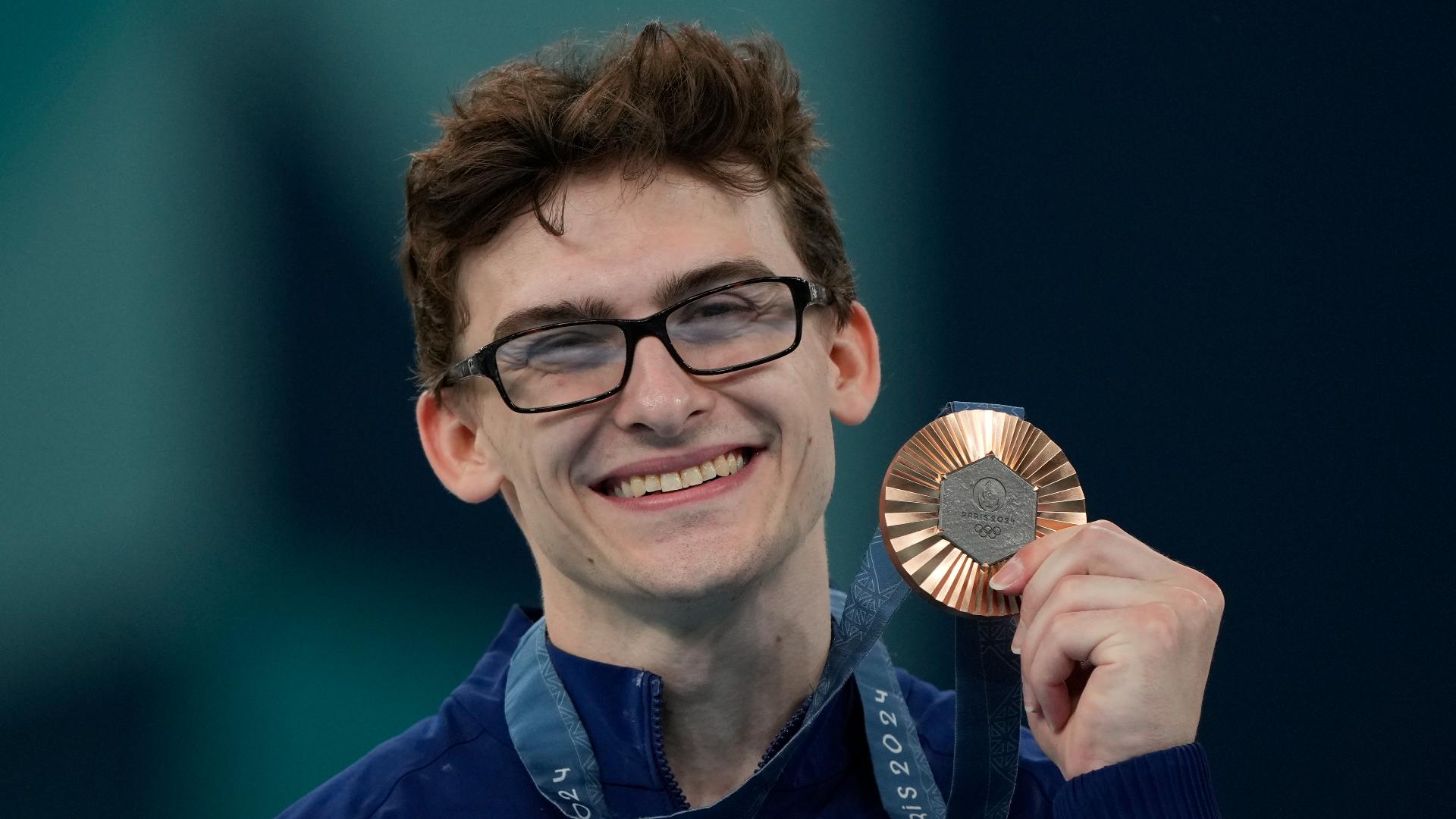 How did Stephen Nedoroscik do in pommel horse final?