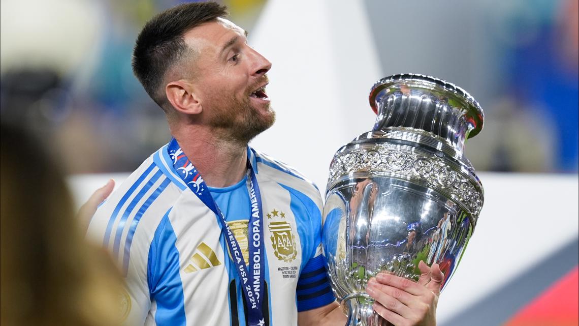 ファッションアイテム人気ランキング Argentina wins record 16th Copa America title | thv11.com ウェア