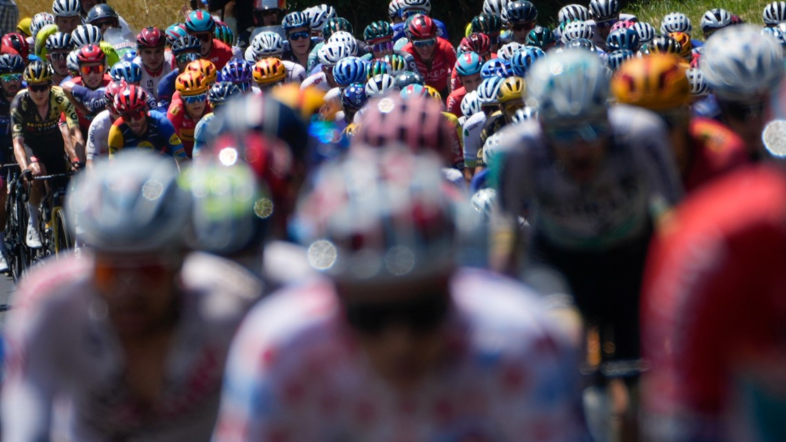 Tour de France: Stage 14 briefly halted after mass crash - Vimarsana News