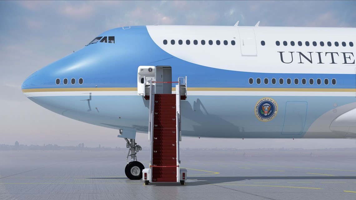 new color scheme for air force one