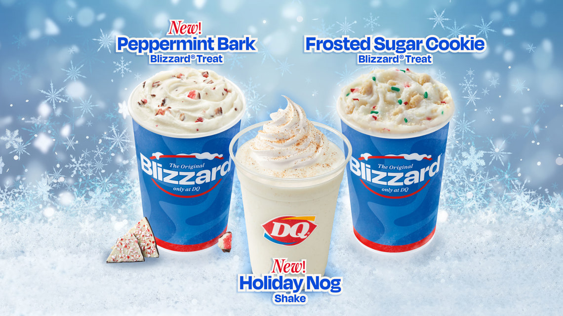 Dairy Queen unveils new Holiday Treat Collection | thv11.com