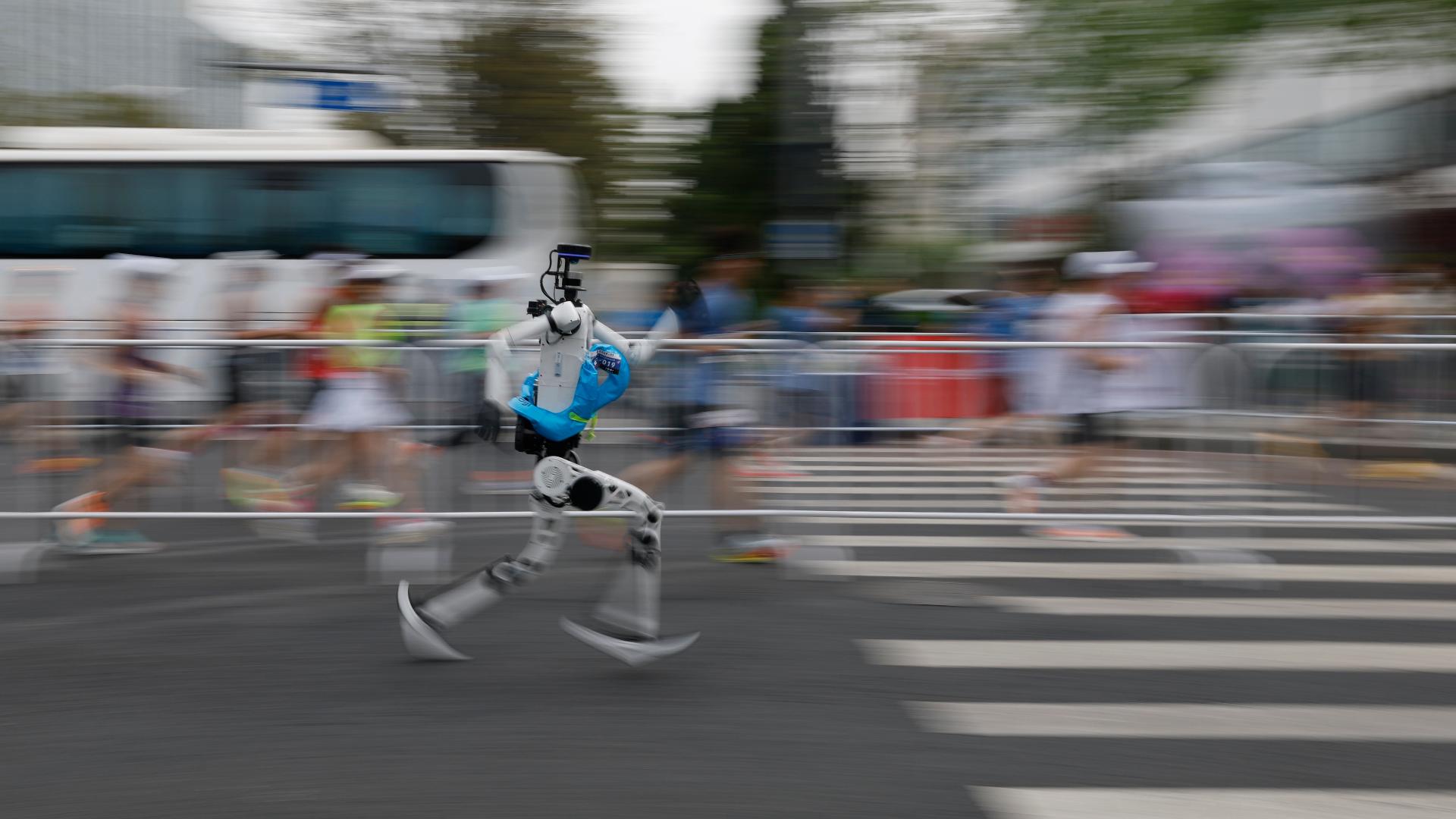 Fast Robot Racing Winner of half-marathon race for robots finishes with faster time than ...