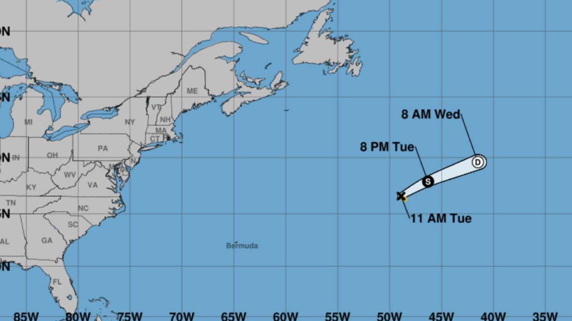 Tropical Storm Andrea, first of 2025 Atlantic hurricane season, has ...