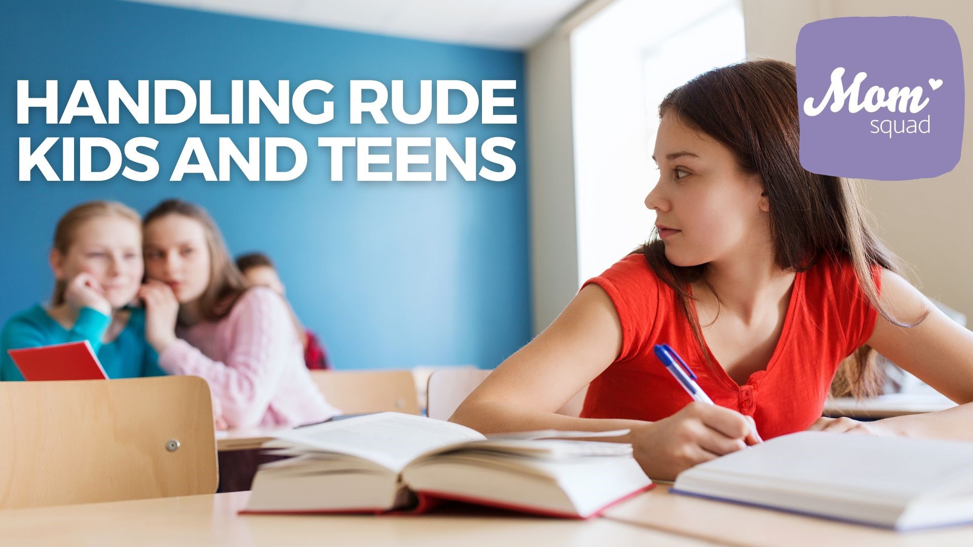 Maureen Kyle talks with an expert on how to handle rude behaviors in kids and teens. Tips to help you tackle social skills, cellphones and more.