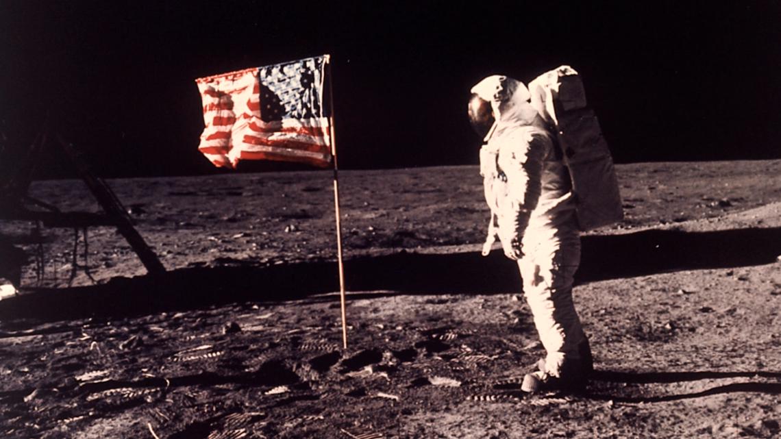 Apollo 11 moon landing 55th anniversary marked by full moon