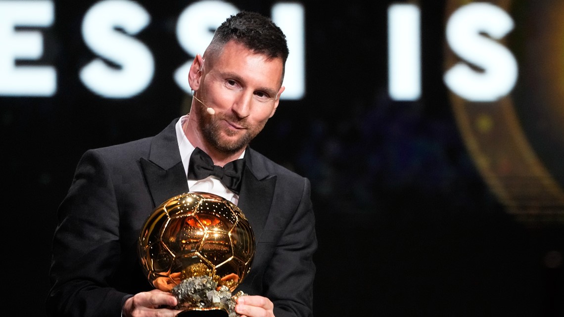Lionel Messi wins 2023 Ballon d'Or for record 8th time - Vimarsana News