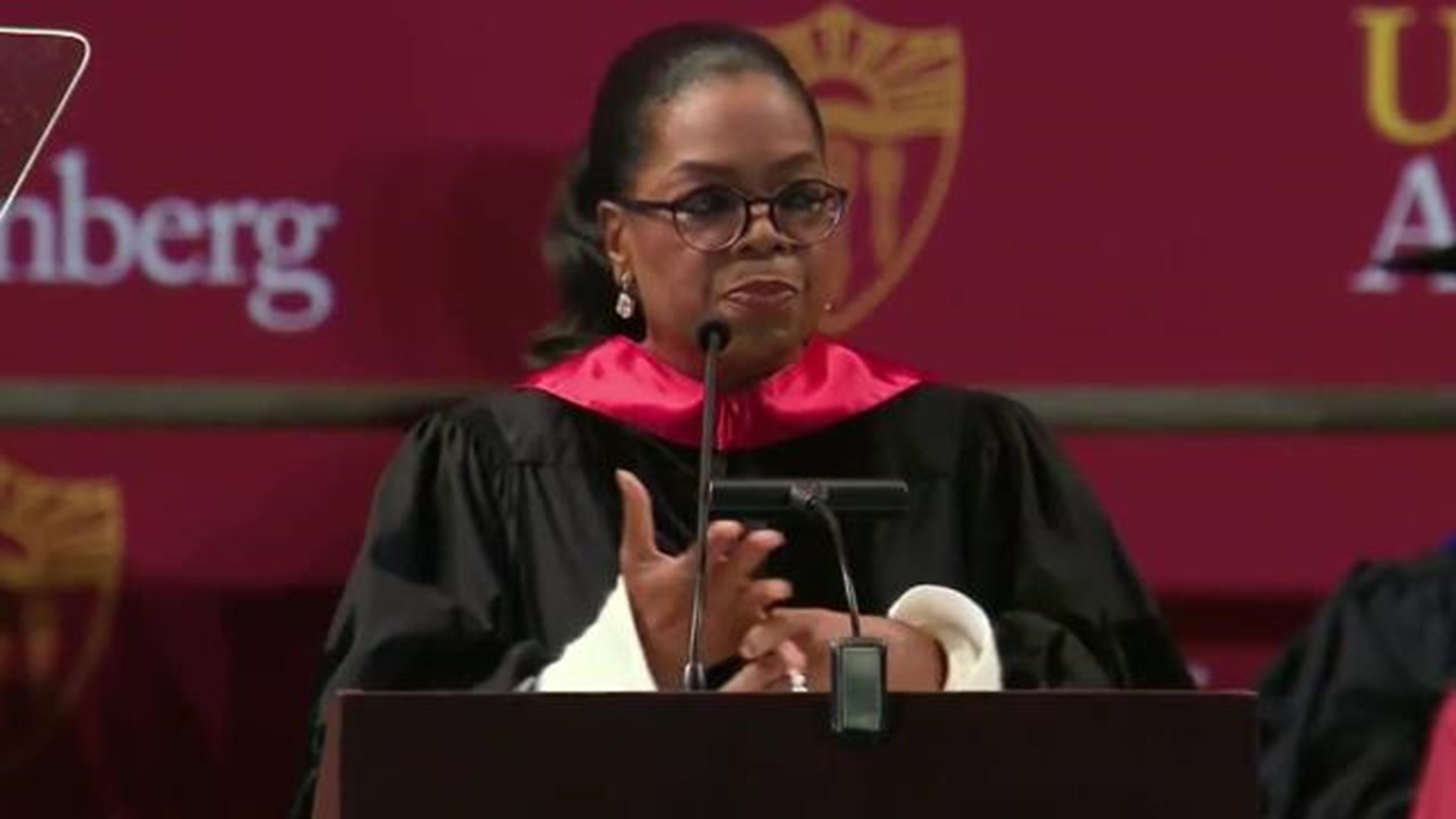 Oprah graduation speech 2018 image