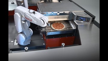 cookie making robot arms