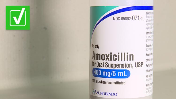 Amoxicillin shortage impacting parents of sick kids