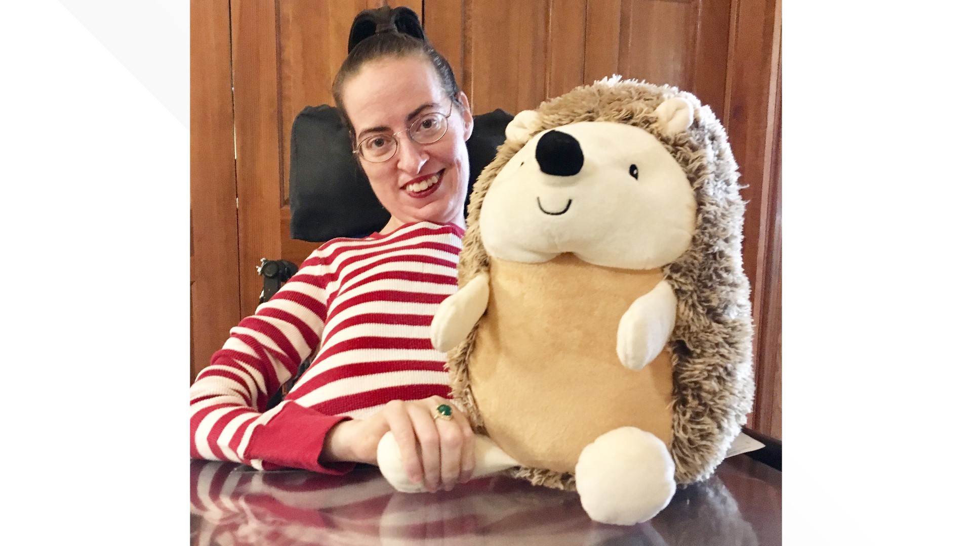 Temple woman with illness donates stuffed animals to