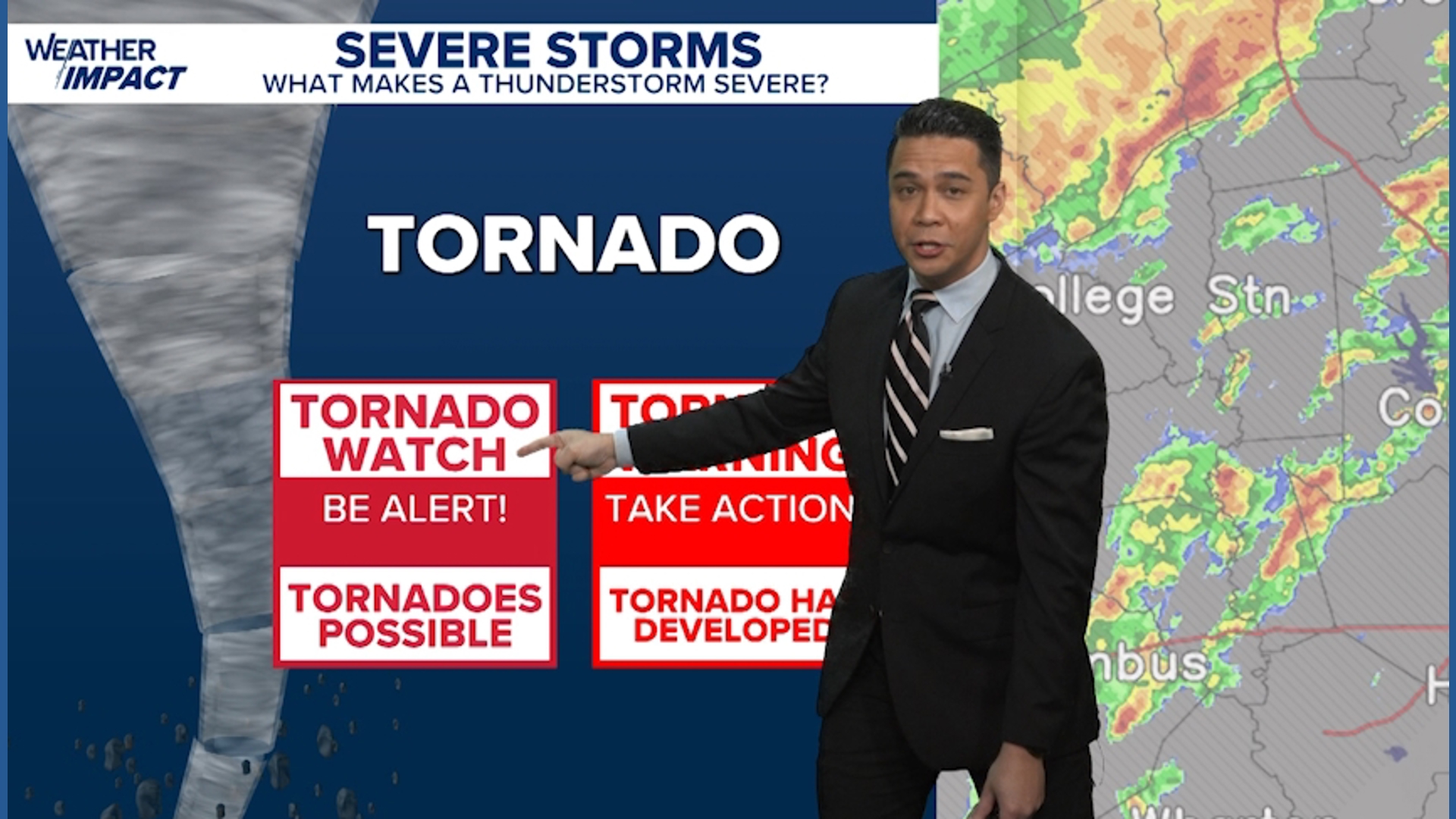 What defines a severe thunderstorm? | thv11.com