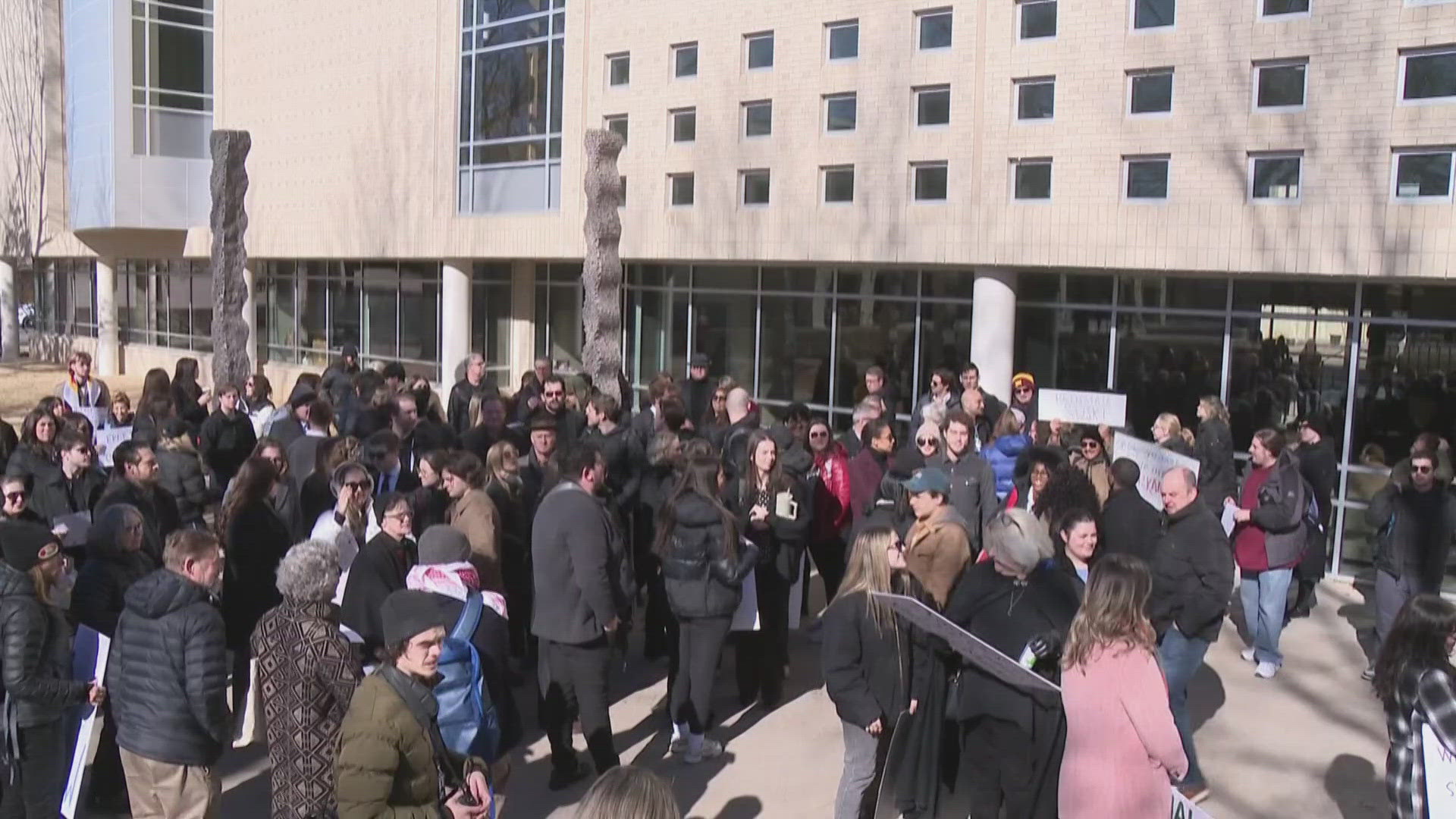 U of A students stage walkout in protest over law school dean's offer ...