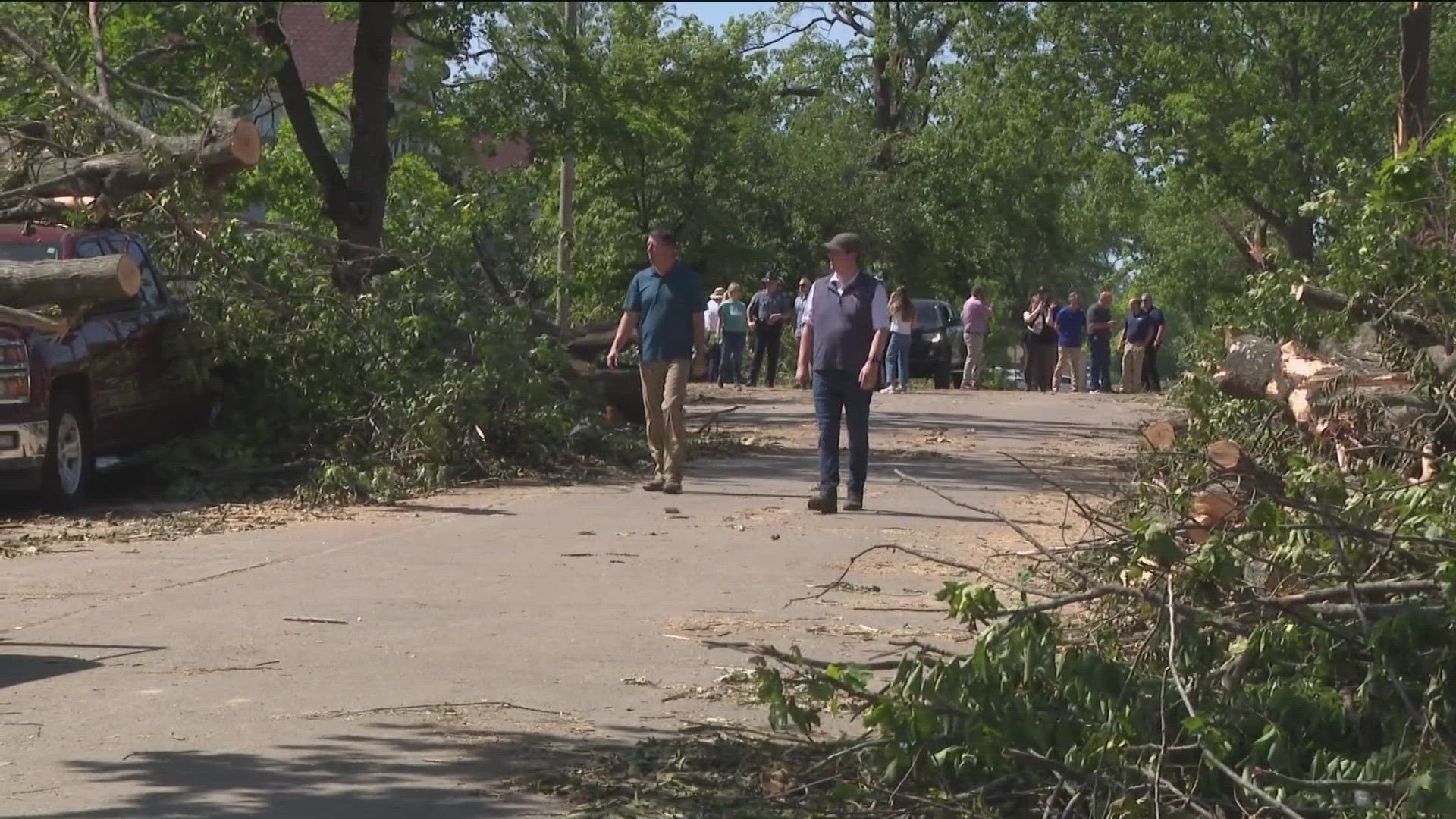 Tornados hit Centerton, Decatur, and Rogers.