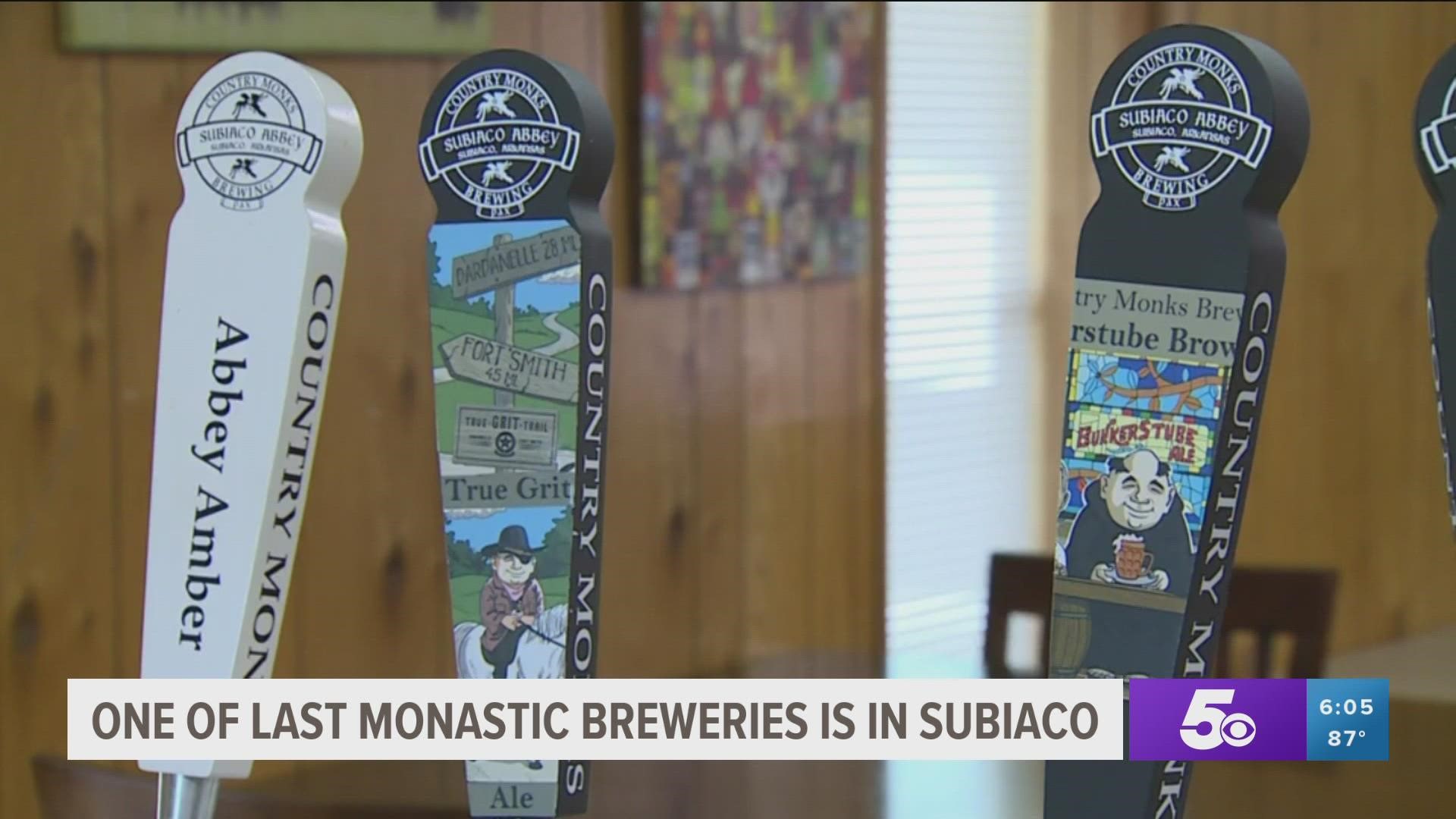 Turning water into... beer? That's what Country Monk Brewing has been doing at Subiaco Abbey, tucked away in the hills of the River Valley since the 1920s.