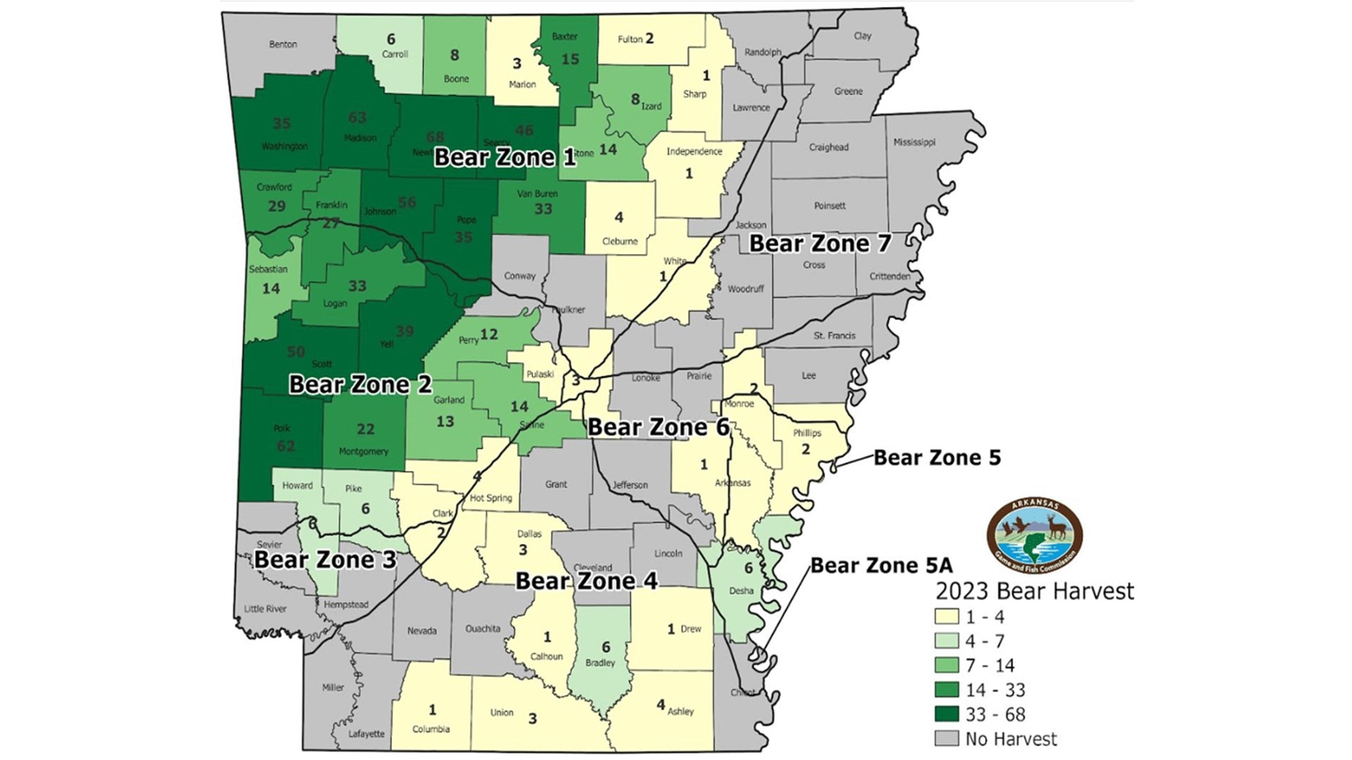 AGFC: Arkansas bear hunters set record in 2023 | thv11.com