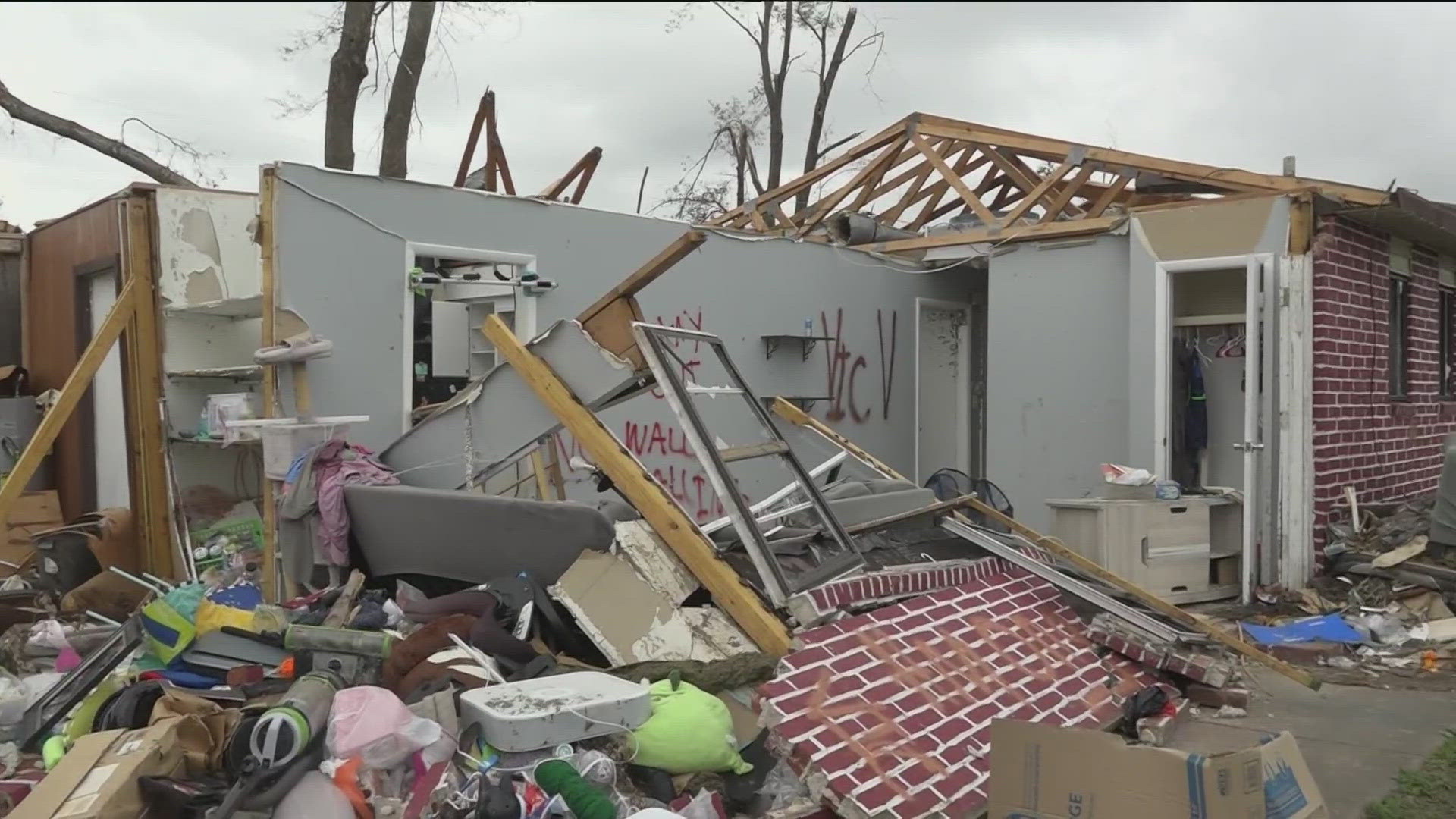 The city of Rogers is still in the process of cleaning up after tornadoes on May 26. Residents believe they still have a long way to go.