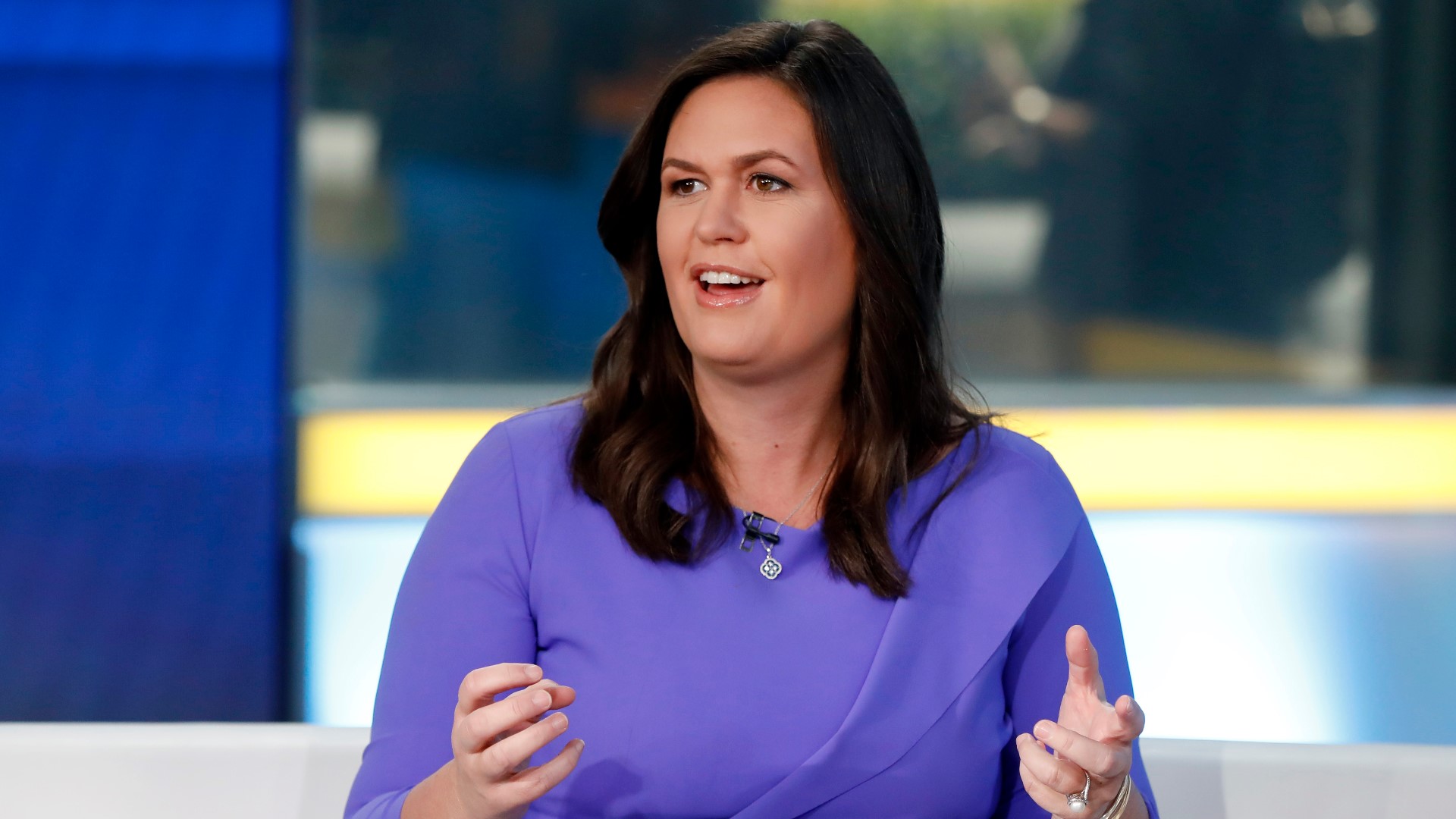 The campaign for Sarah Huckabee Sanders says she is now cancer-free after a successful surgery on Friday, Sept. 16.