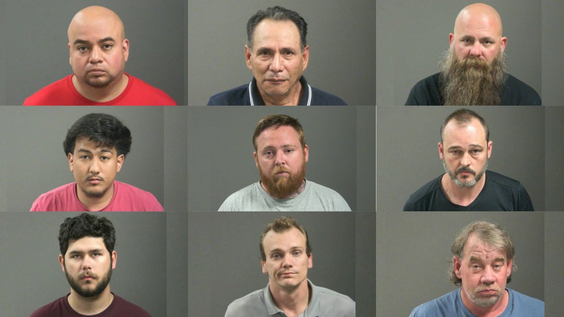 Nine arrested in operation involving undercover Arkansas officers posing as 14-year-old girls