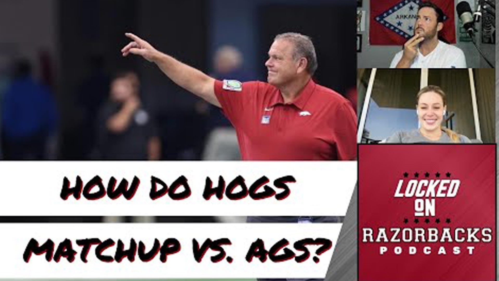 John Nabors talks about the important matchups between the Razorbacks & the Aggies and should the game continue in Arlington at Jerry Jones' Stadium.