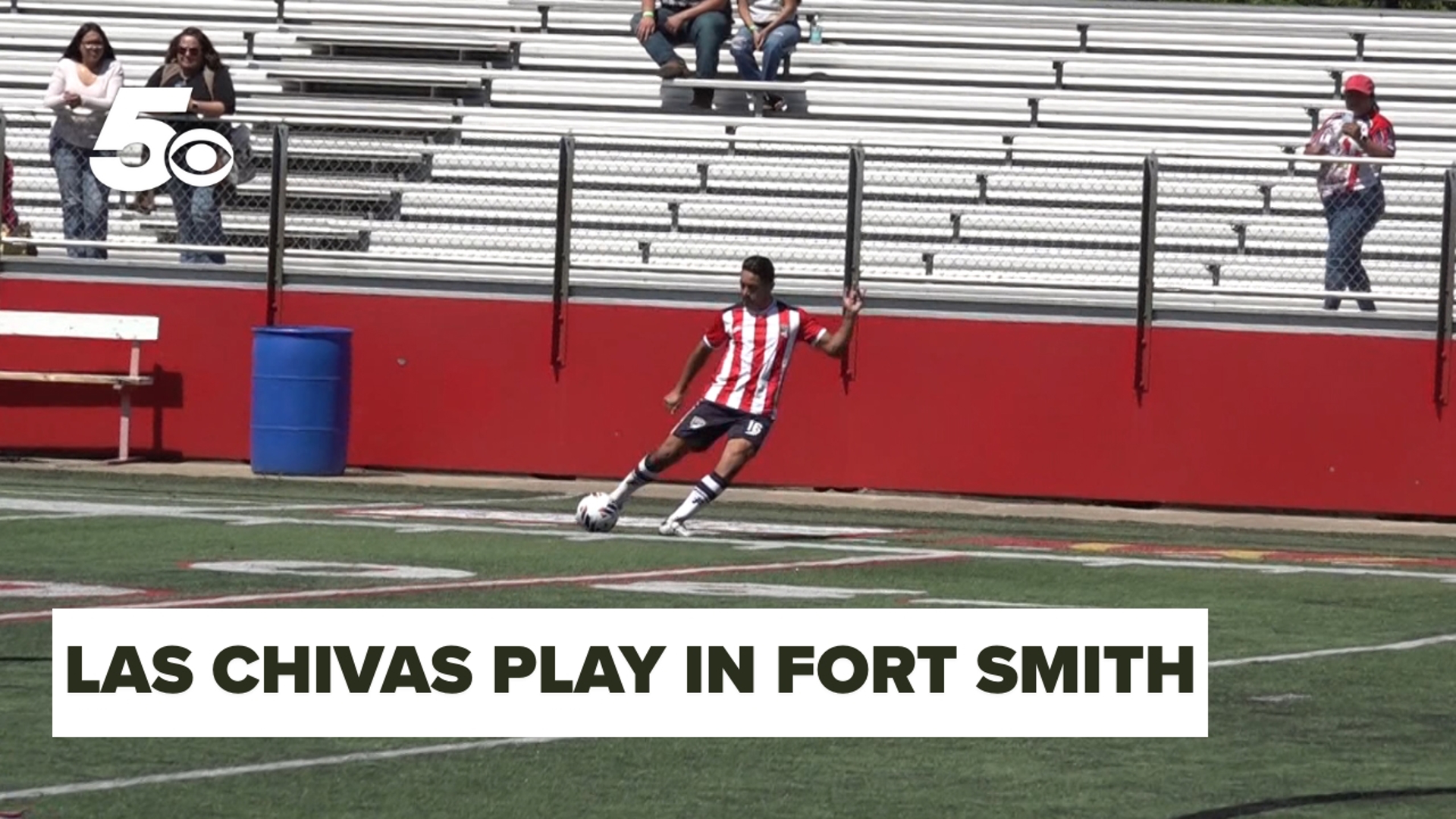 Las Chivas, a team full of former, professional, and national players, took on a local River Valley team to raise money for the Arkansas Family Alliance.