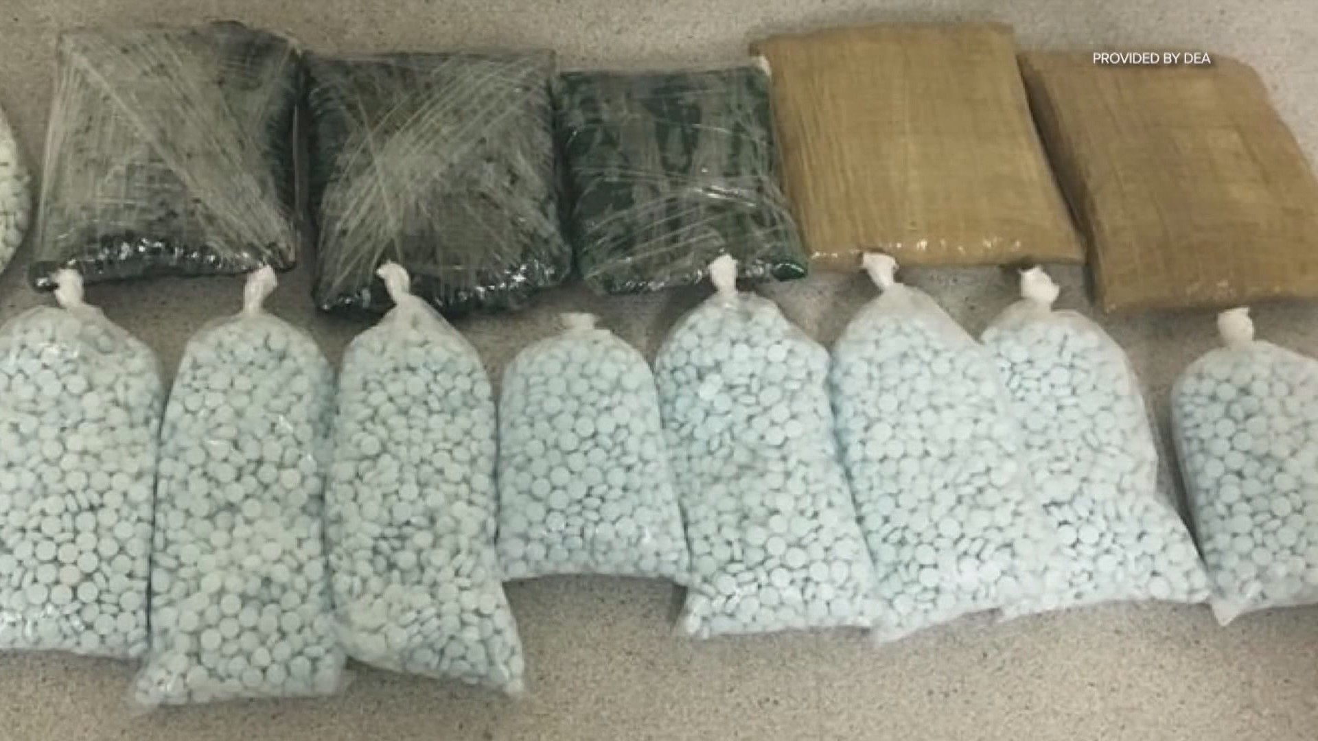 Fentanyl pills, nearly a pound of drugs found during traffic stop ...