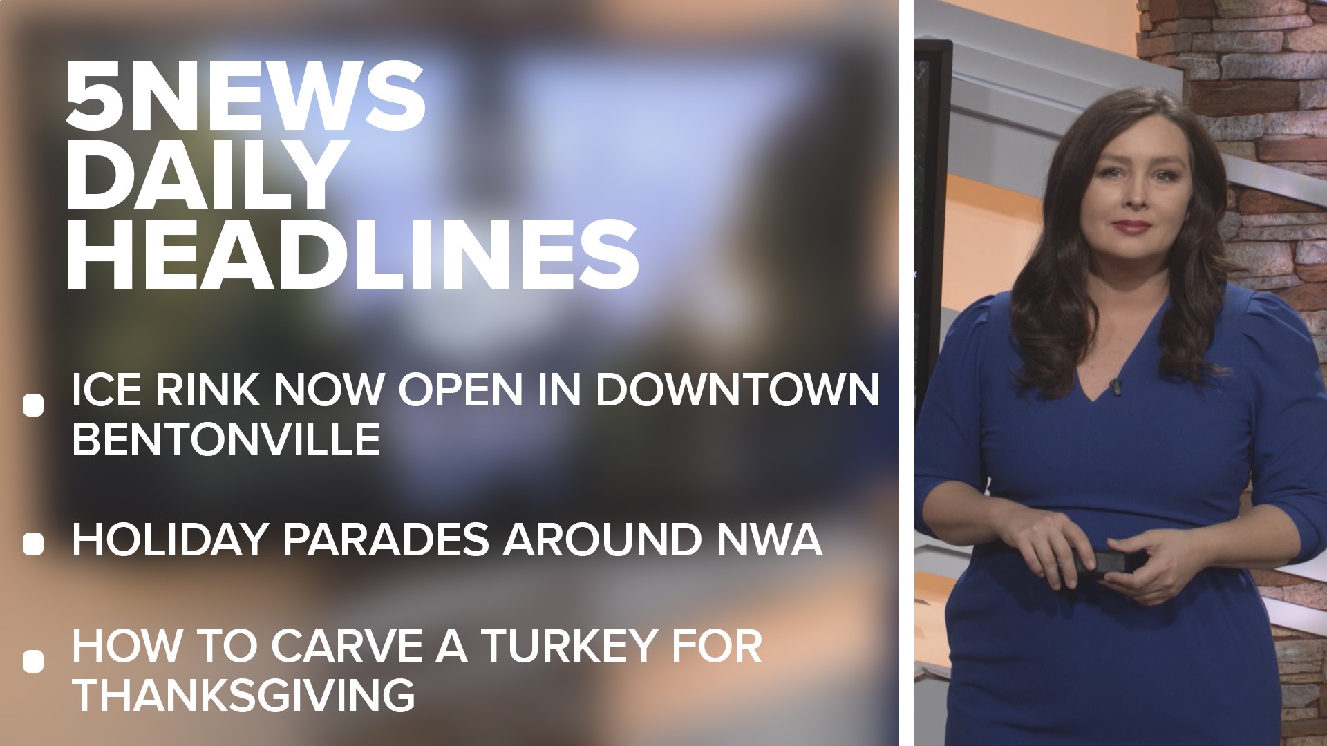 Daily headlines for local news across Northwest Arkansas and the River Valley for Nov. 21, 2022.