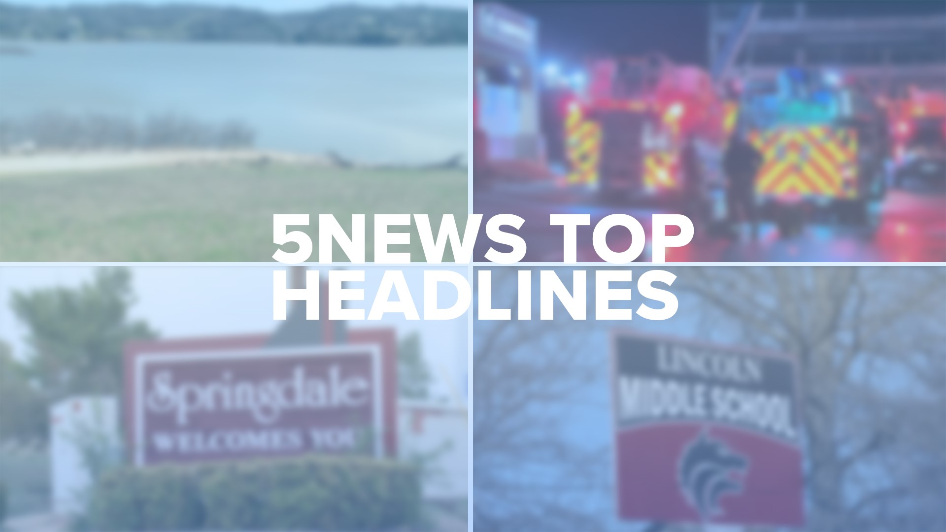 Take a look at some of today's top headlines for local news across our area!
