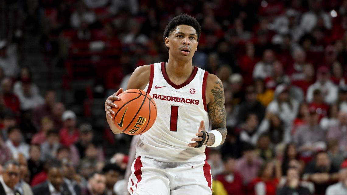 Arkansas guard Meleek Thomas declares for NBA Draft