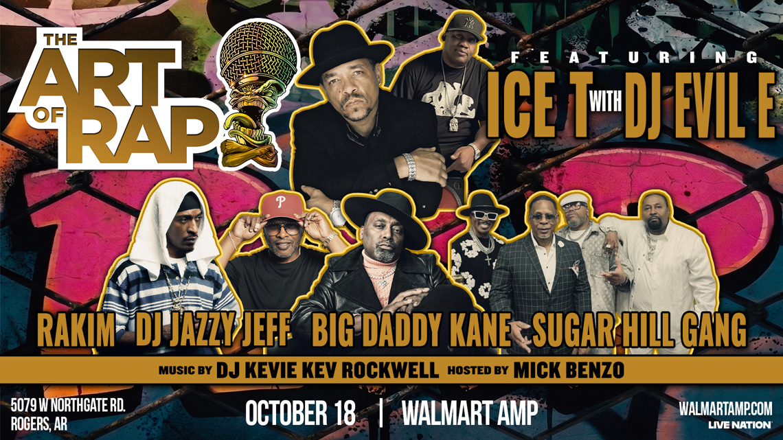 Art of Rap Tour featuring Ice T coming to the Walmart AMP | thv11.com