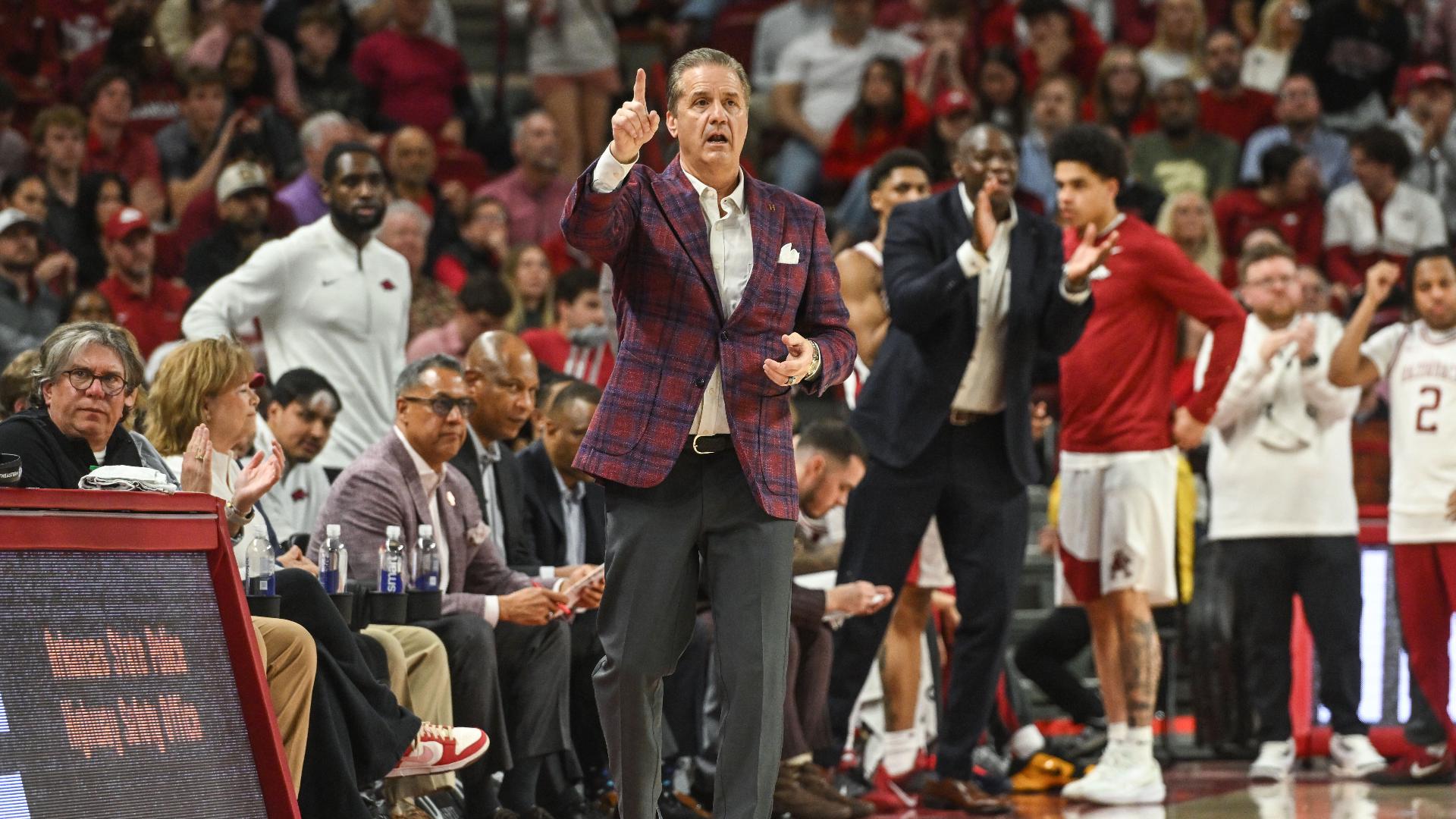Arkansas men's basketball game times, TV designations announced | thv11.com