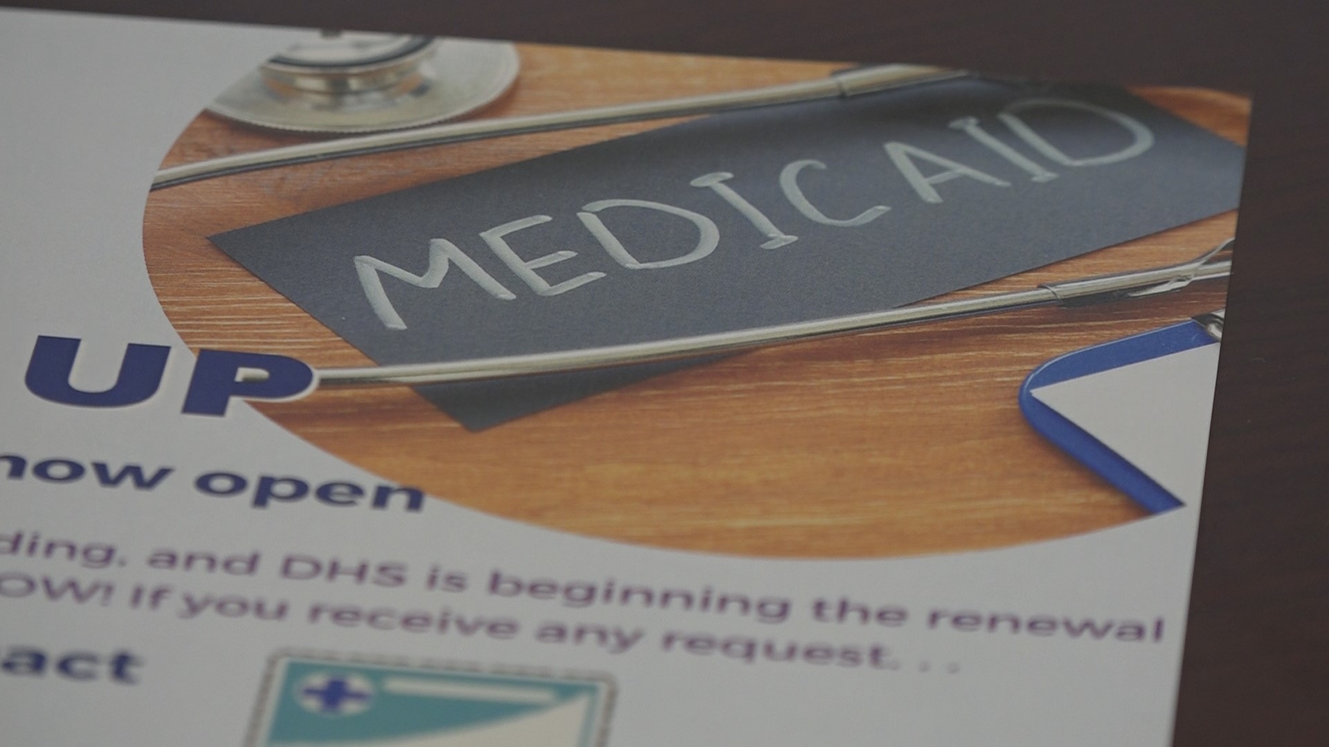 Of the 77,468 Arkansans who had their Medicaid assistance disenrolled in June, 38,945 of them were listed as "failed to return renewal form".