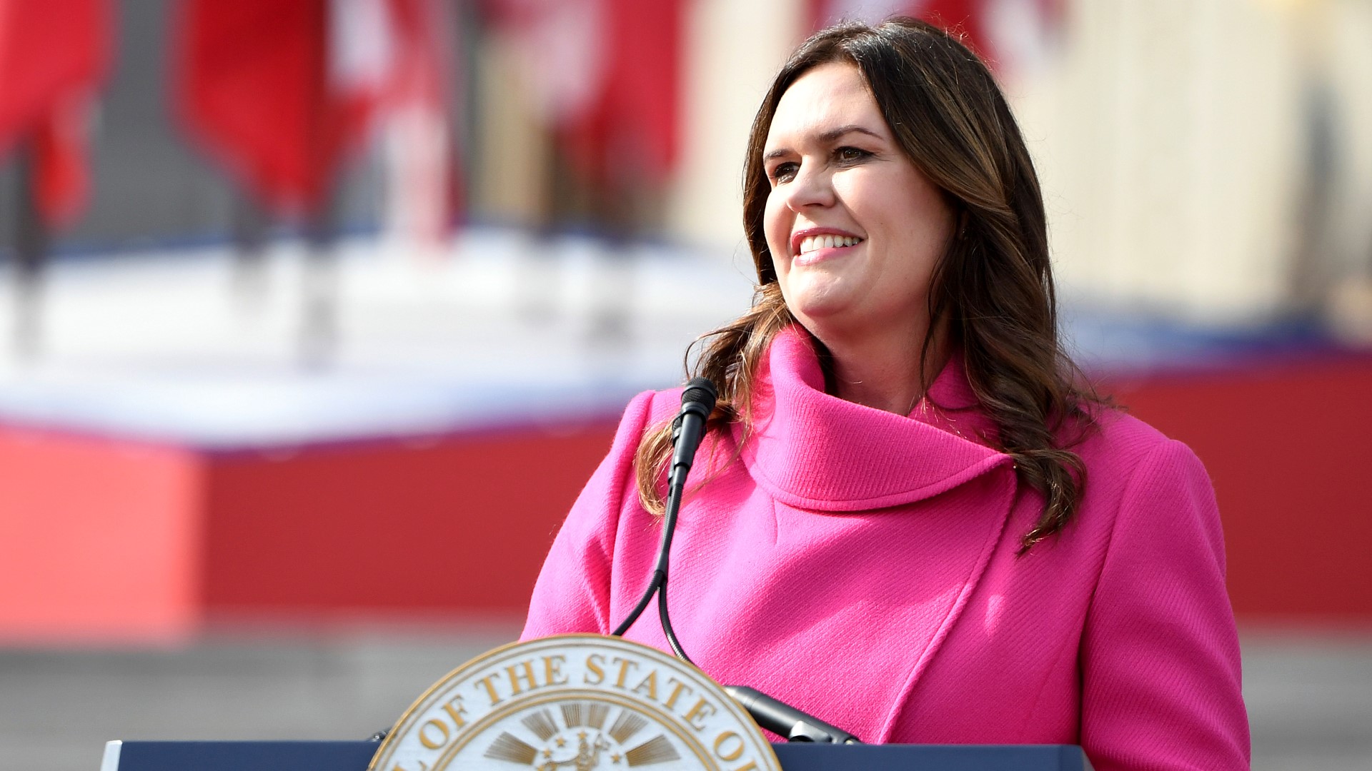 Arkansas Governor Sarah Huckabee Sanders says any mask mandate or vaccine mandate should be declared unconstitutional in Arkansas.