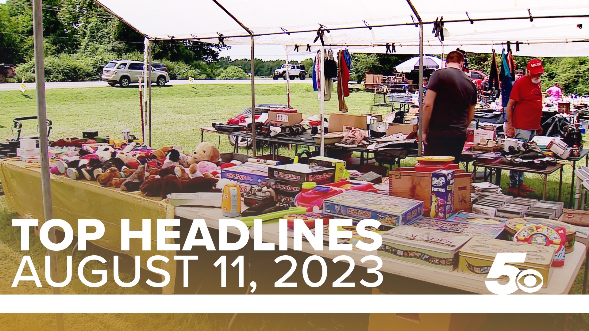 Top headlines for Northwest Arkansas and the River Valley for August 11, 2023.
