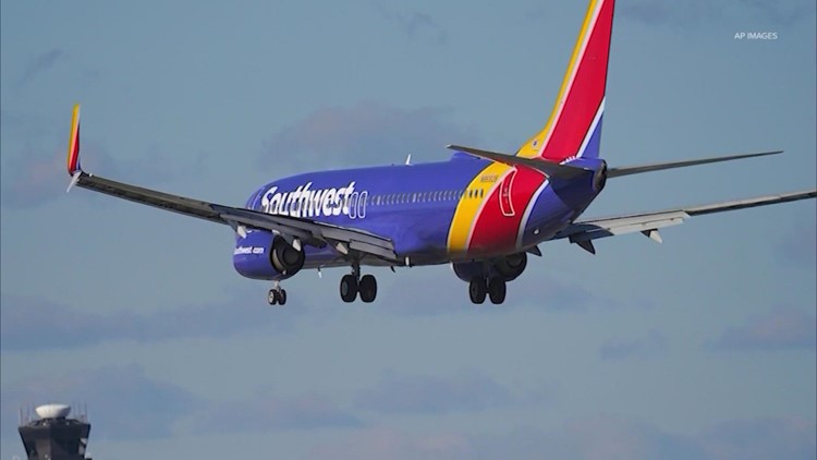 Southwest Airlines attendant suffers broken back in hard landing