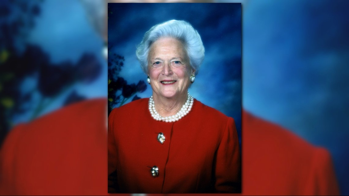 former first lady barbara bush