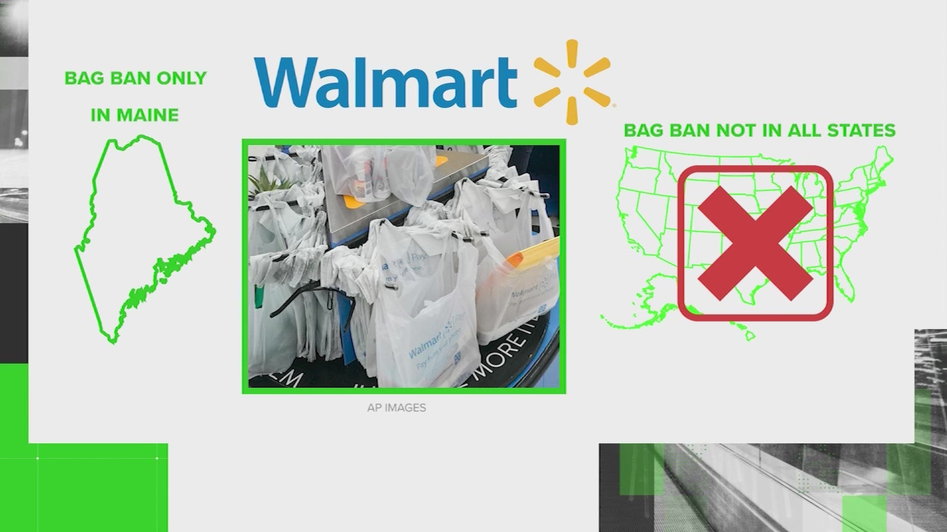 Walmart says the claim is not true in Texas, but it is true in another state.
