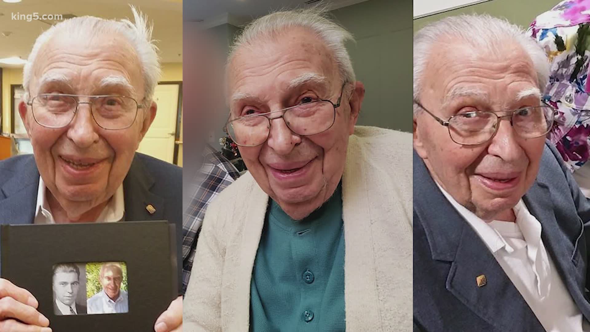 Rudi Heider has lived through the Spanish Flu, Great Depression, and World War II. Now on his 107th birthday, Rudi can add 'coronavirus survivor' to the list.