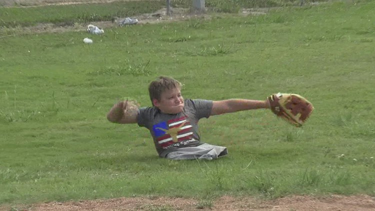 13-year-old baseball player overcomes odds to excel on baseball field