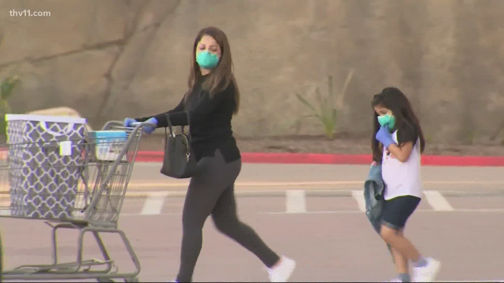 Little Rock issued its executive order requiring people to wear face masks in the city. The order calls for everyone to wear a face covering while in public.