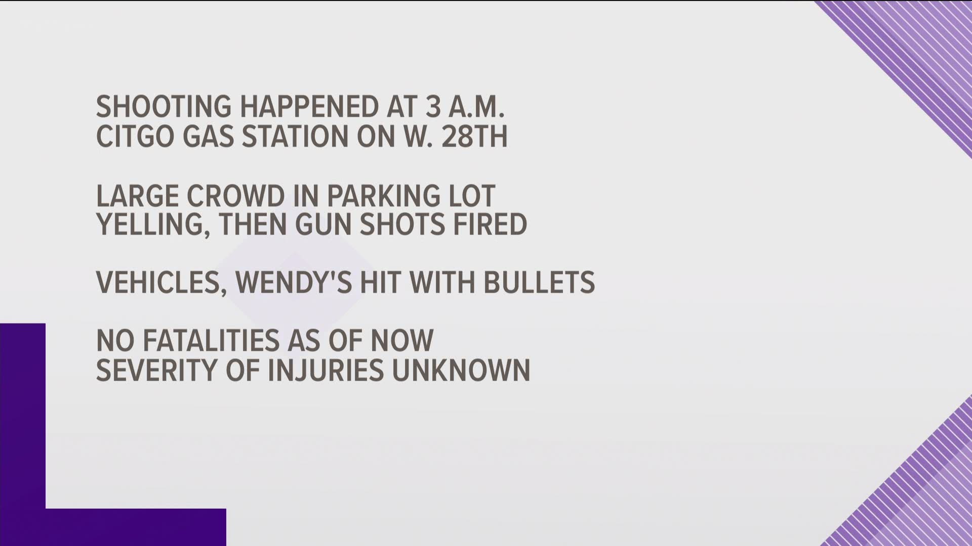 Pine Bluff police are investigating after 7 were shot early Sunday morning.