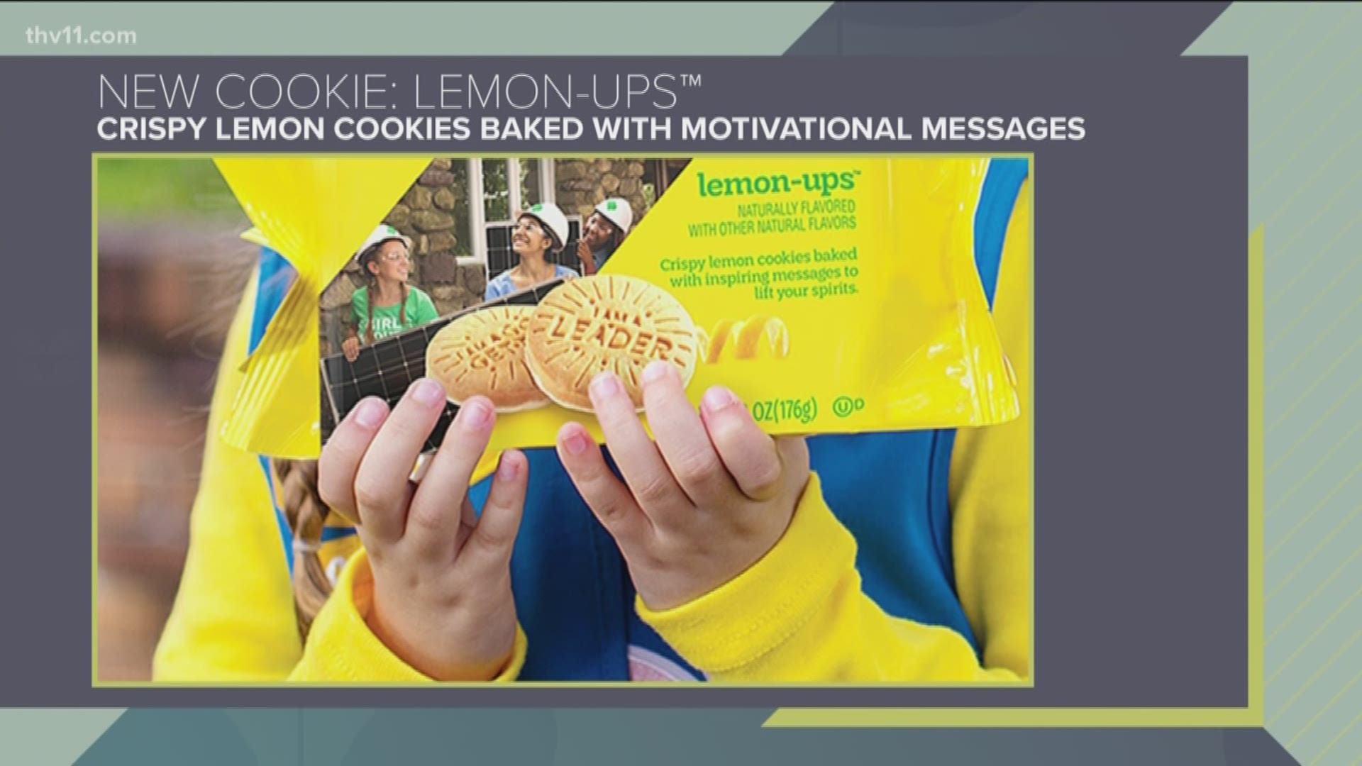 Girl Scouts Diamonds are getting ready to kick off their cookie program on January 10th by announcing their newest cookie, Lemon-Ups.