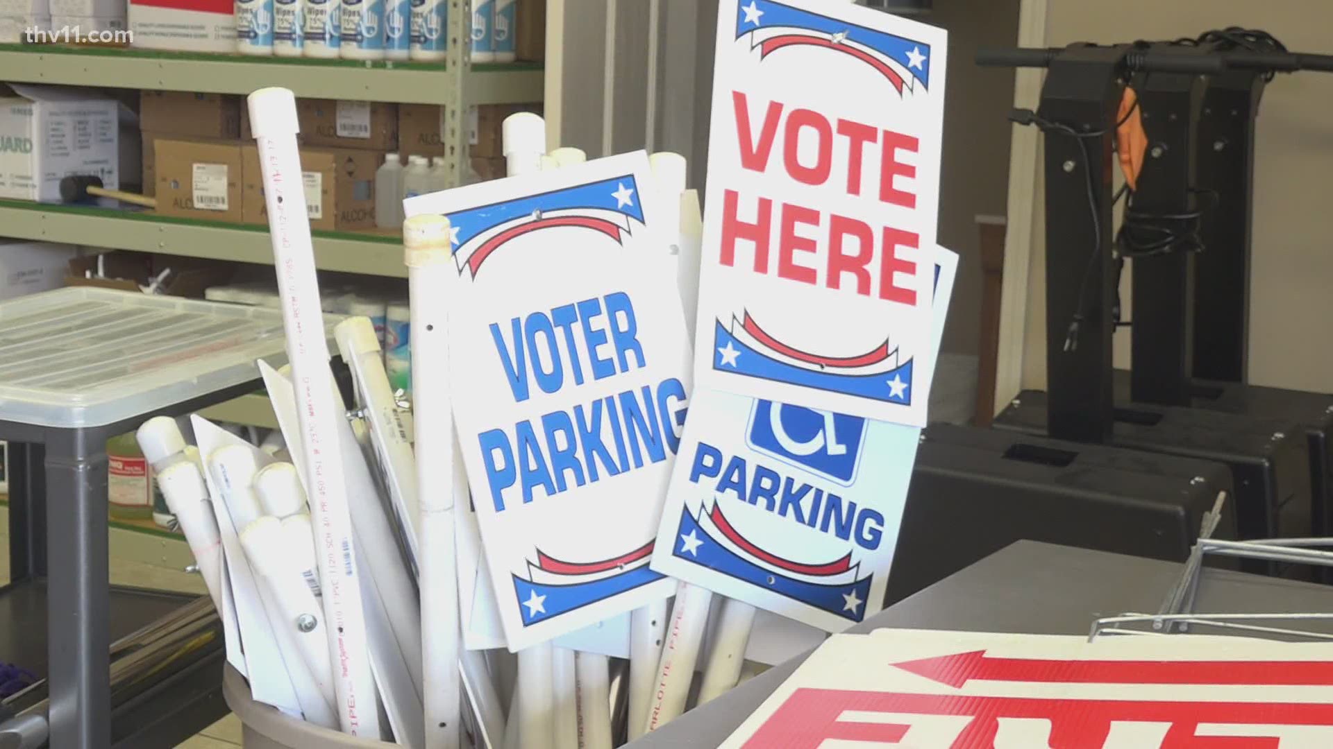 As election day nears, THV11 is Election Central. And as we have been following these last few weeks, thousands more people will be voting via absentee ballot.